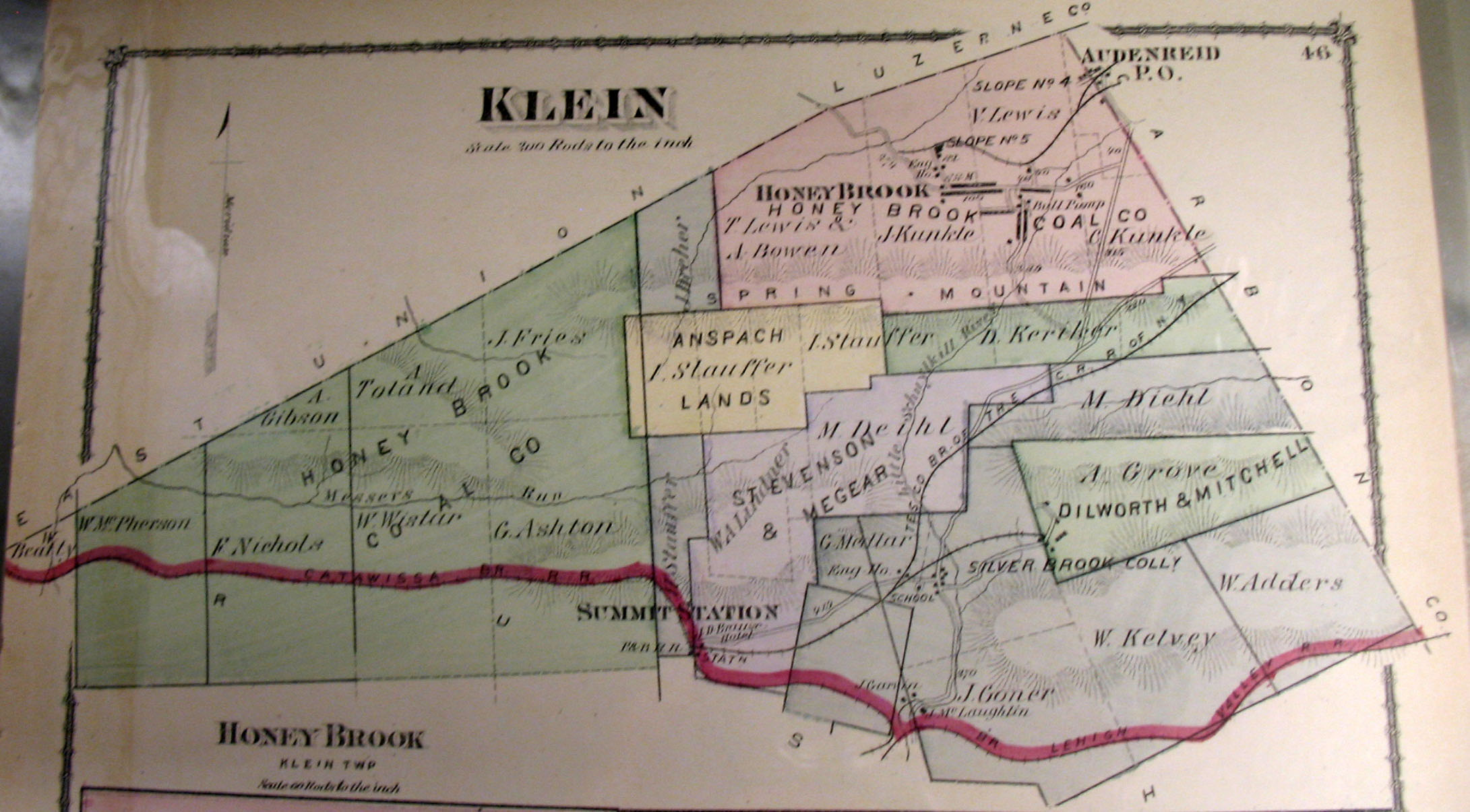 Schuylkill County Ancestor Tracks